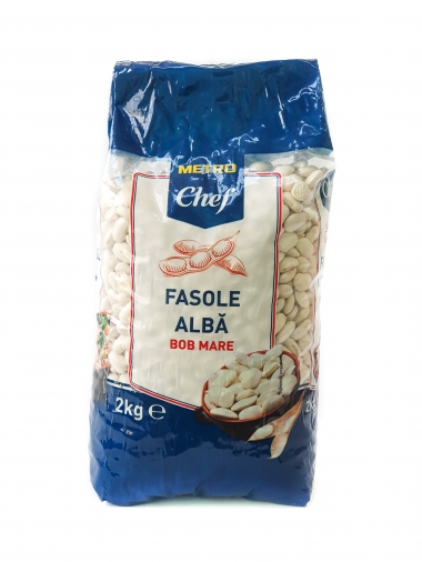 Fasole alba bob mare 2kg