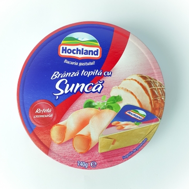 Branza topita cu sunca Hochland 140 g