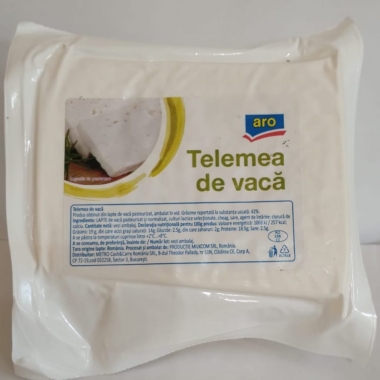 Telemea de vaca cca 500 g/buc