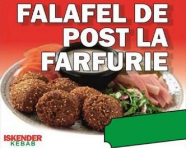 ISKENDER Falafel de post la farfurie