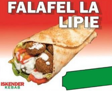 ISKENDER Falafel la lipie