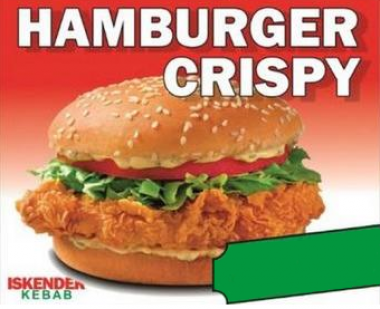 ISKENDER Hamburger crispy