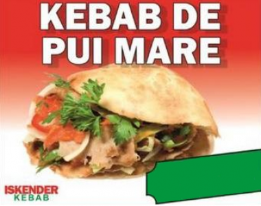 ISKENDER Kebab de pui mare