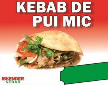ISKENDER Kebab de pui mic