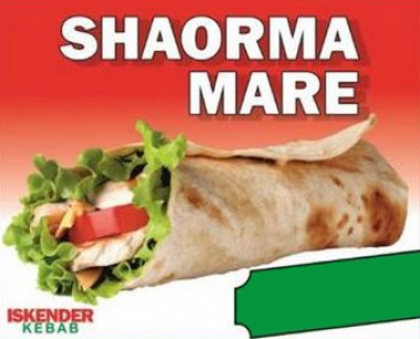 ISKENDER Shaorma mare