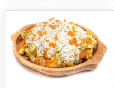 Platou Ali Baba Clasic cu sos picant portie mare (615g)