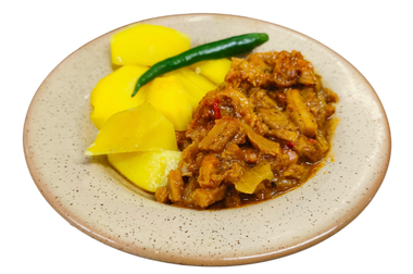 Tocăniță de burtă cu cartofi natur